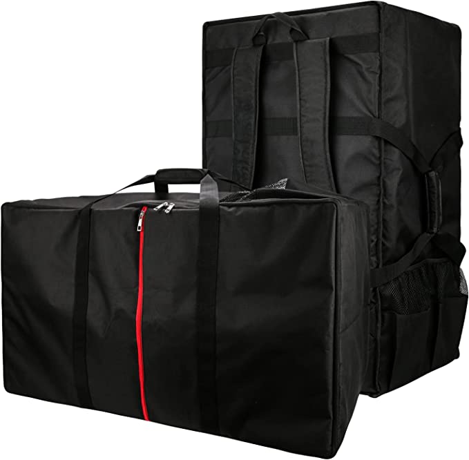Carry Bag & Backpack for Weber Q1200, Go-Anywhere, Royal Gourmet PD1301S/R, Masterbuilt Smoke Hollow 205, Cuisinart CGG Grills, BBQ Storage Case Cover - Intensery