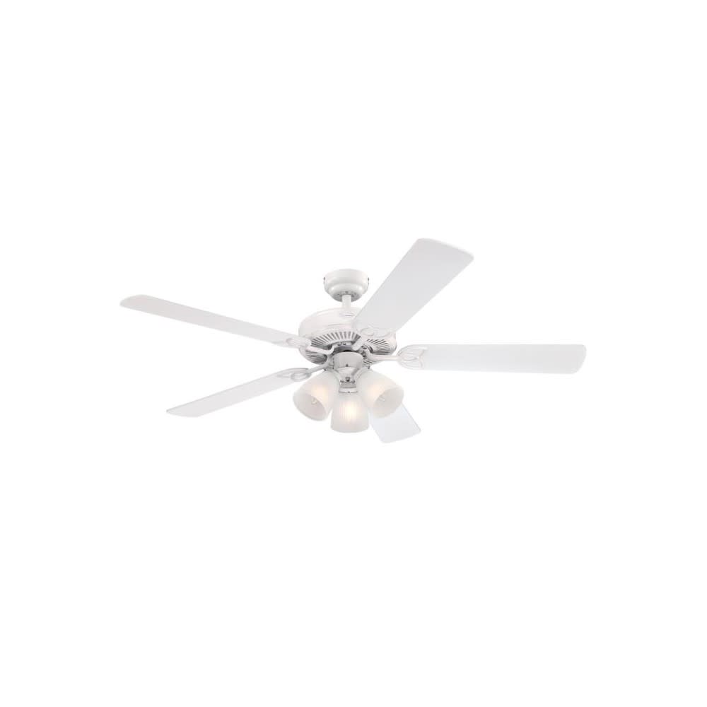 Westinghouse 52 Vintage White LED Indoor Ceiling Fan - Intensery