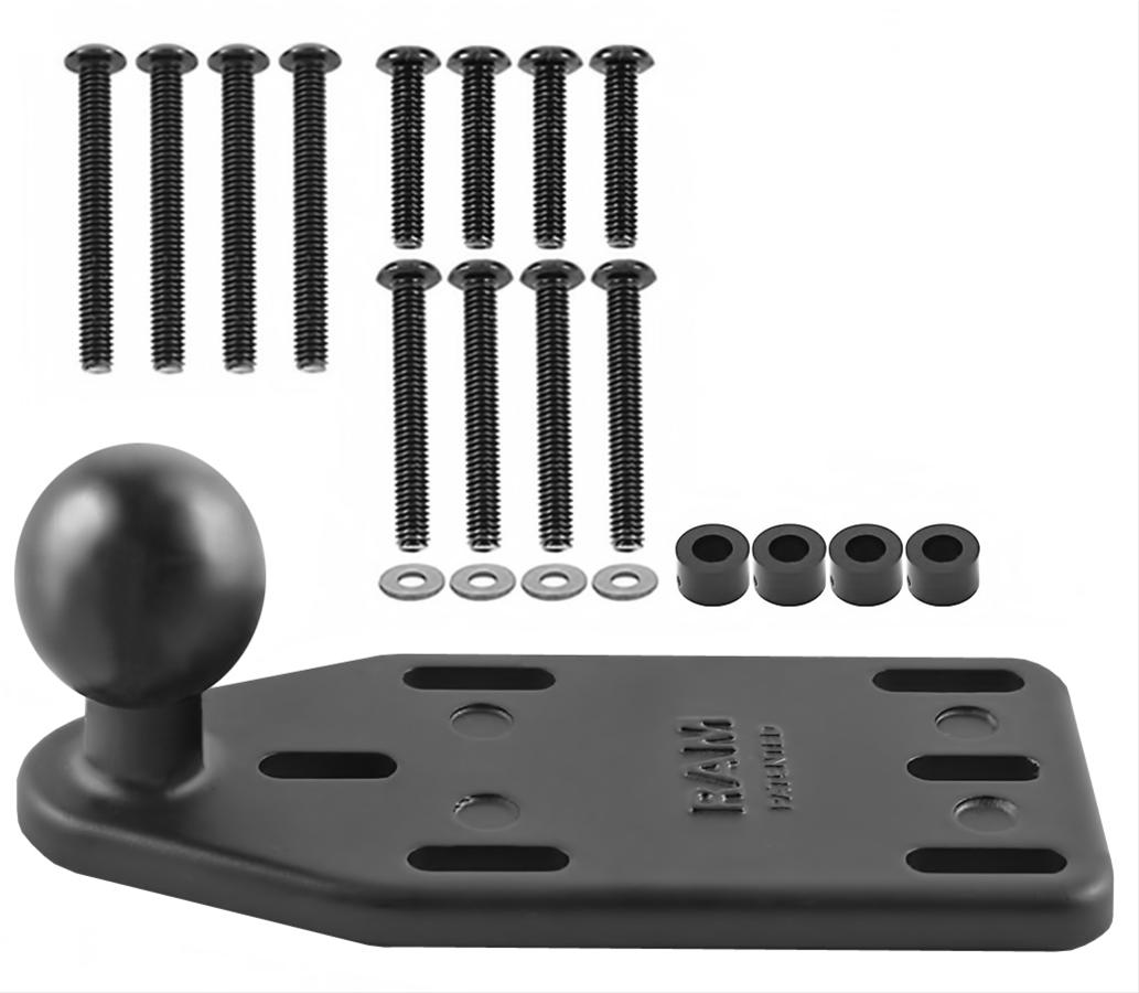 RAM Mounts RAM-B-346U Ram Mounts Motorcycle Brake/Clutch Reservoir Cover Base Mounts - Intensery