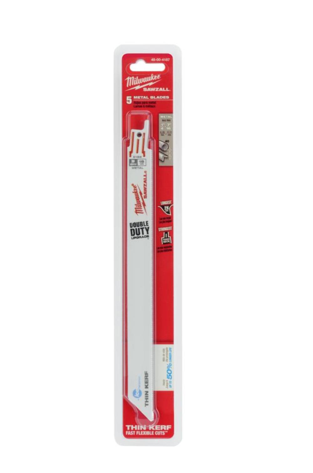 9 in. 14 TPI Thin Kerf Ice Hardened™ SAWZALL® Blades 5PK - Intensery