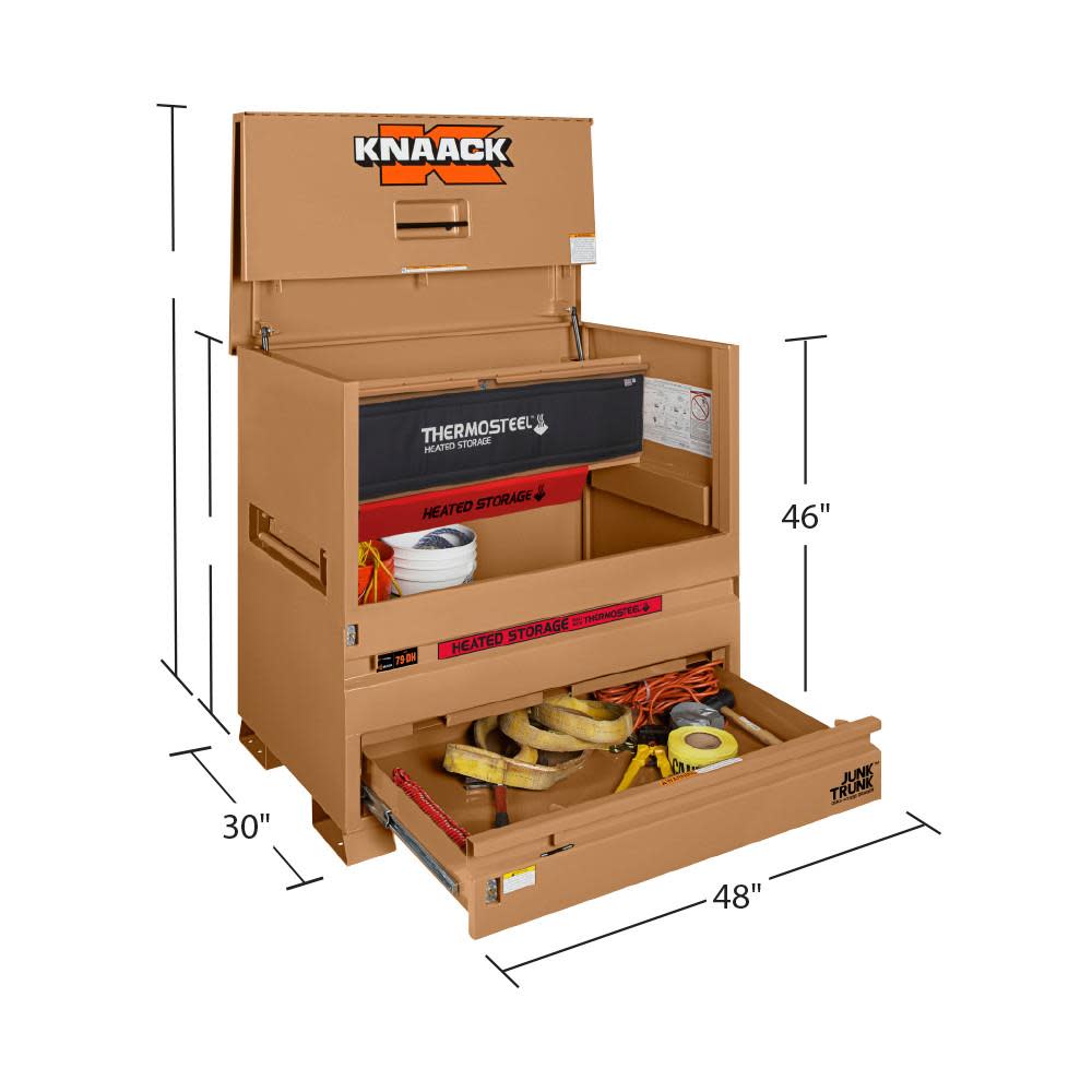 STORAGEMASTER Piano Box with JUNK TRUNK and Thermosteel - Intensery
