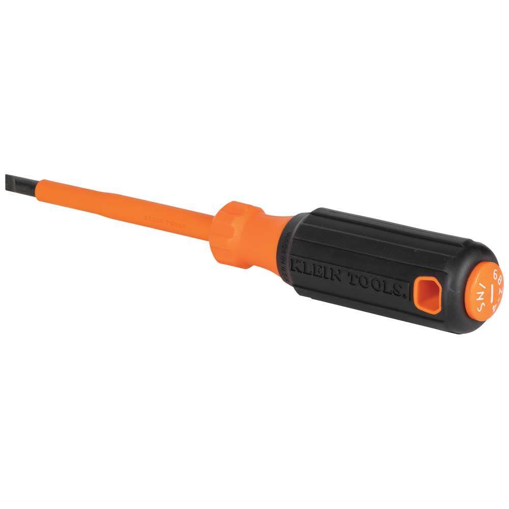 Klein Tools 4 in. Insul Driver 1/4 in. Cab Tip 6824INS from Klein Tools - Intensery