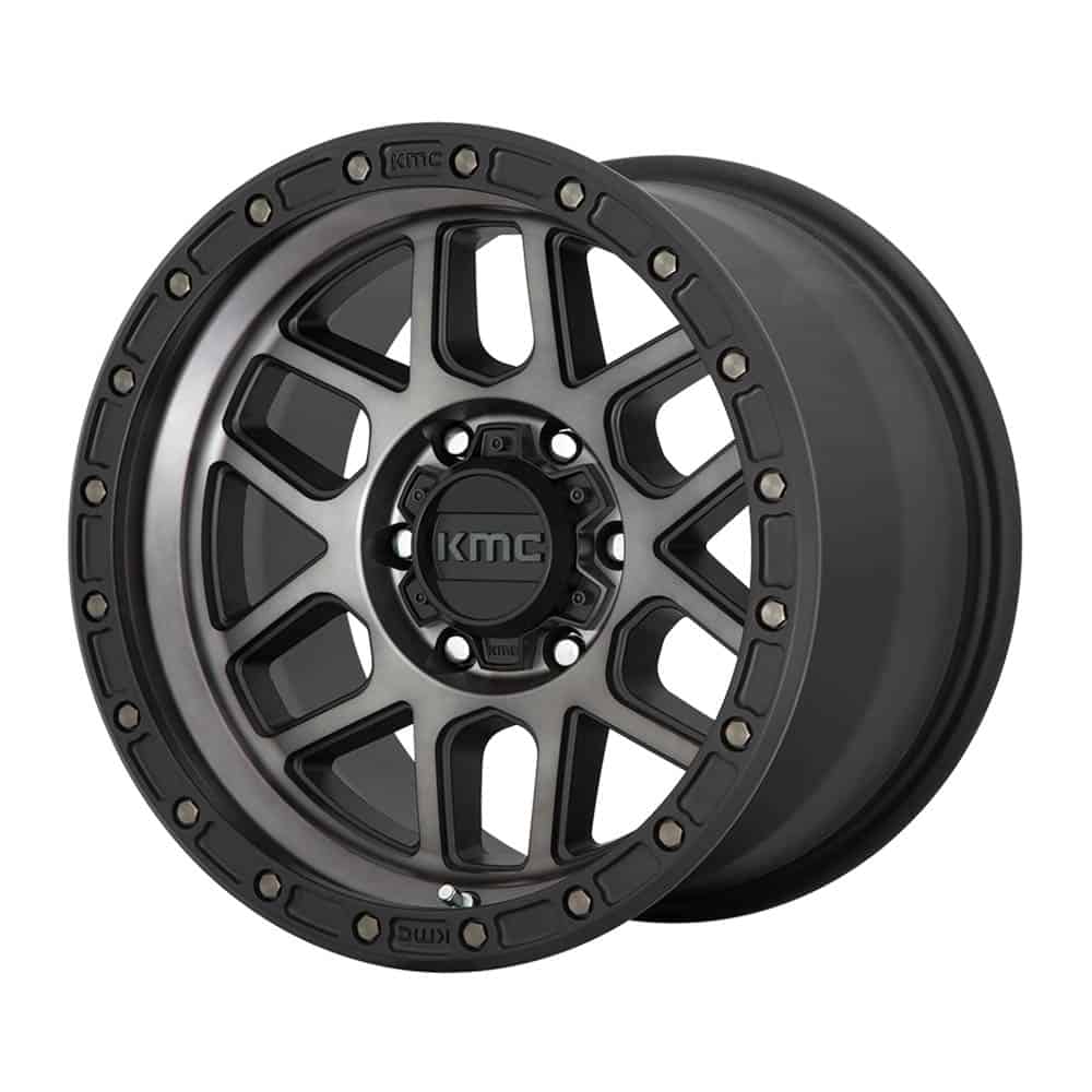 KMC KM544 MESA KM544 20X9 8X6.5 S-BLK GTCC 18MM - Intensery