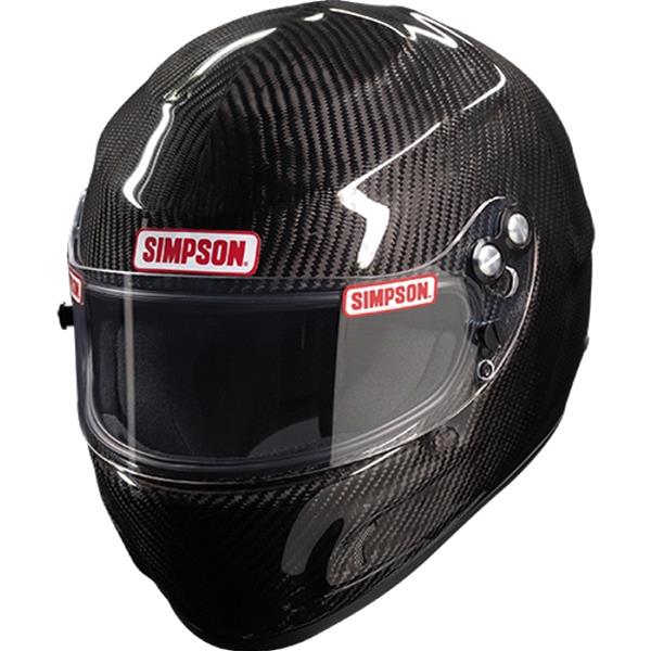 Simpson Racing 783003C Simpson Devil Ray Carbon Fiber Helmets - Intensery