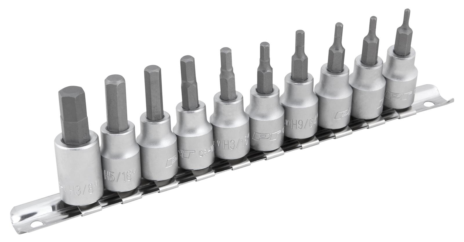 Performance Tool W1387 Performance Tool Hex Bit Sockets - Intensery