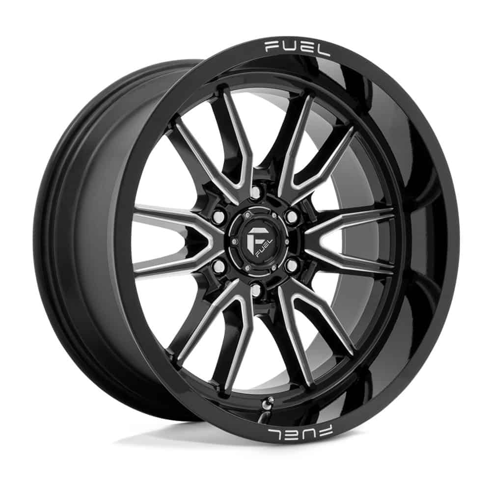 Fuel 1PC Wheels D761 20X9 8X180 G-BLK MILL 01MM - Intensery