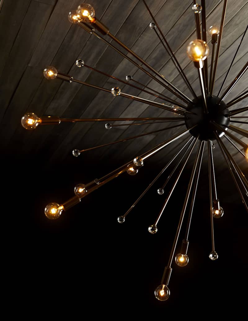 Arteriors Imogene Vintage Brass Large Chandelier - Intensery