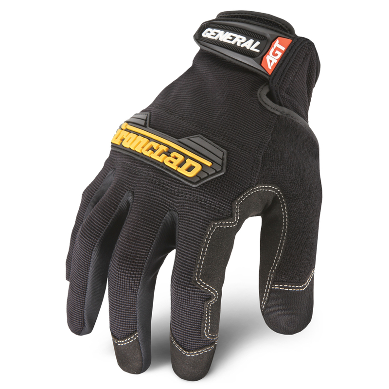 Ironclad General Utility Men\u0027s Utility Gloves Black 2X-Large 1 pk - Intensery