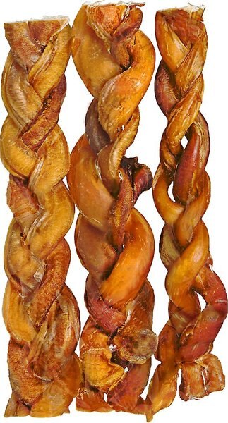 Bully Sticks Braided 7\ - Intensery
