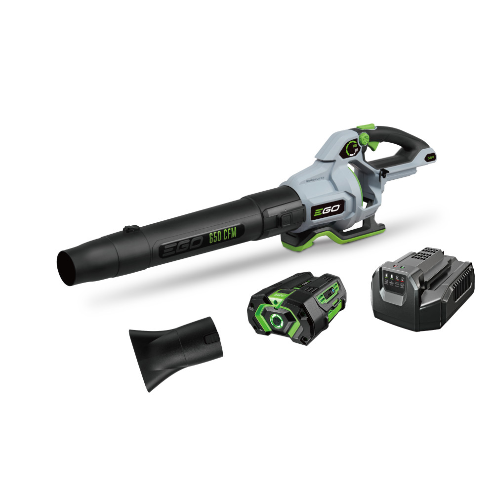 EGO Power+ Blower 650 CFM Kit with 4Ah Battery LB6503 from EGO - Intensery