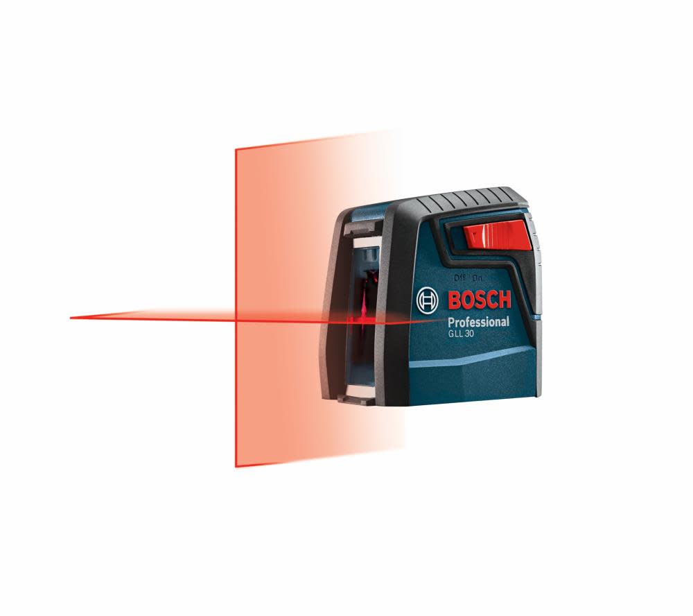 Bosch Self-Leveling Cross-Line Laser GLL 30 from Bosch - Intensery