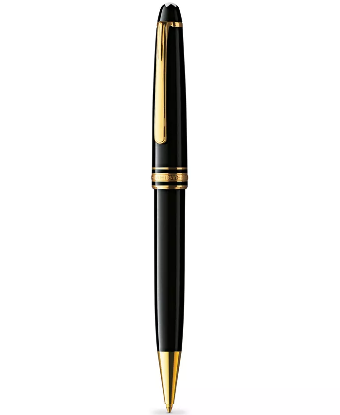 Montblanc Black Meisterstanduumlck Classique Ballpoint Pen 10883 - Intensery