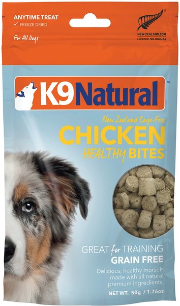 K9 Natural Healthy Bites Chicken Freeze-Dried Dog Treats - Intensery