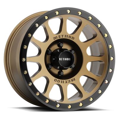 Method Race Wheels MR30578550900 Method Race Wheels MR305 NV Matte Bronze Wheels with Matte Black Ring - Intensery