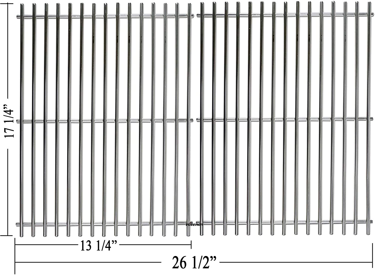Grates Kit for Uberhaus 780-0003, 17-1/4 x 26-1/2, Grill Replacement Parts - Intensery