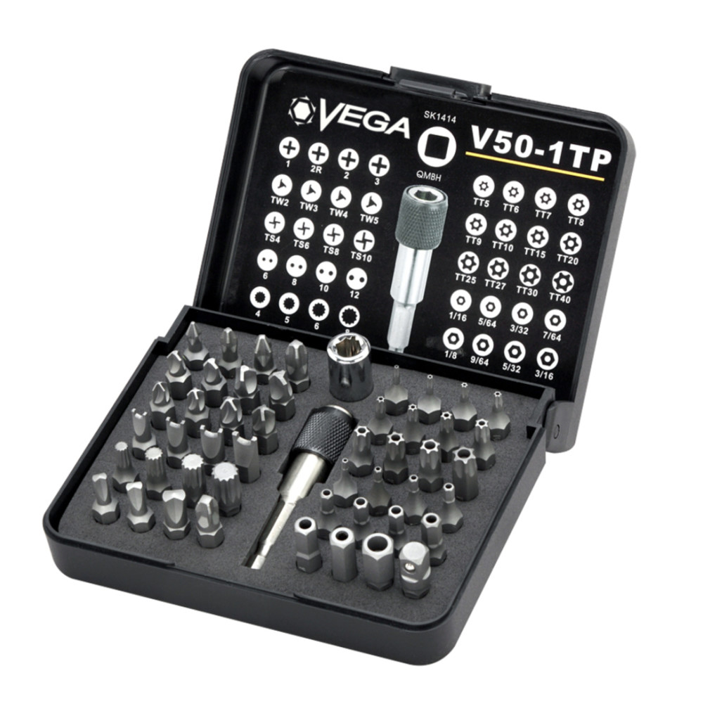 50pc Driver Bit Set (Tamper) - Intensery