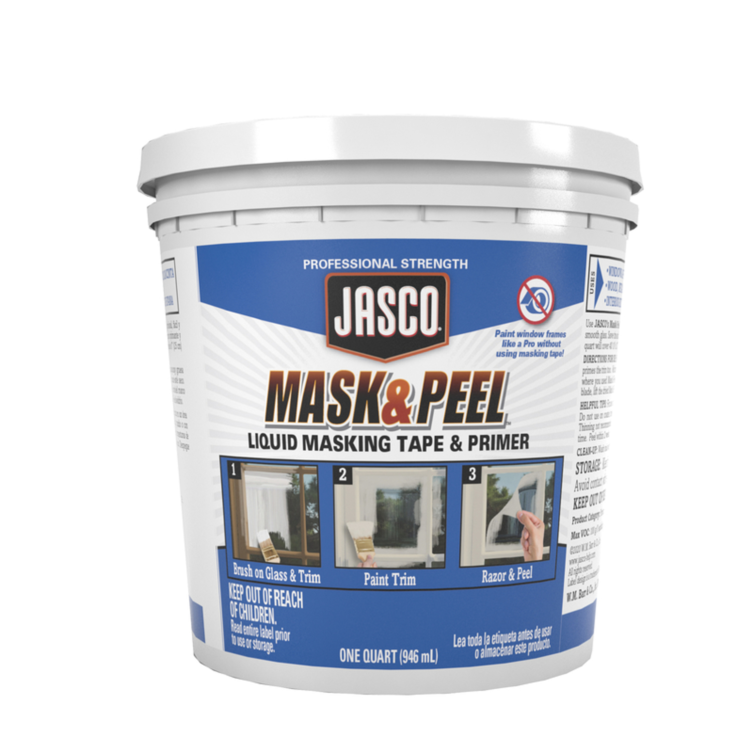Jasco Mask \u0026 Peel Super Strength Liquid Masking Tape \u0026 Primer 1 pk - Intensery