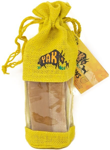 Yak9 Chews Honey Yak Chew Dog Treats， 4 count， Small - Intensery