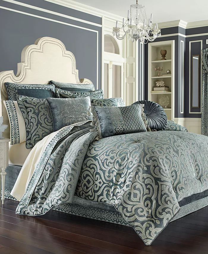 J Queen New York Sicily 4-Pc. Comforter Set， Queen - Intensery
