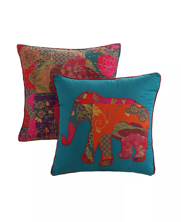 Greenland Home Fashions Jewel Dec. Pillow Pair - Intensery