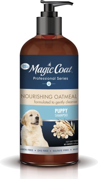 Four Paws Magic Coat Professional Series Nourishing Oatmeal Puppy Shampoo， 16-oz bag - Intensery