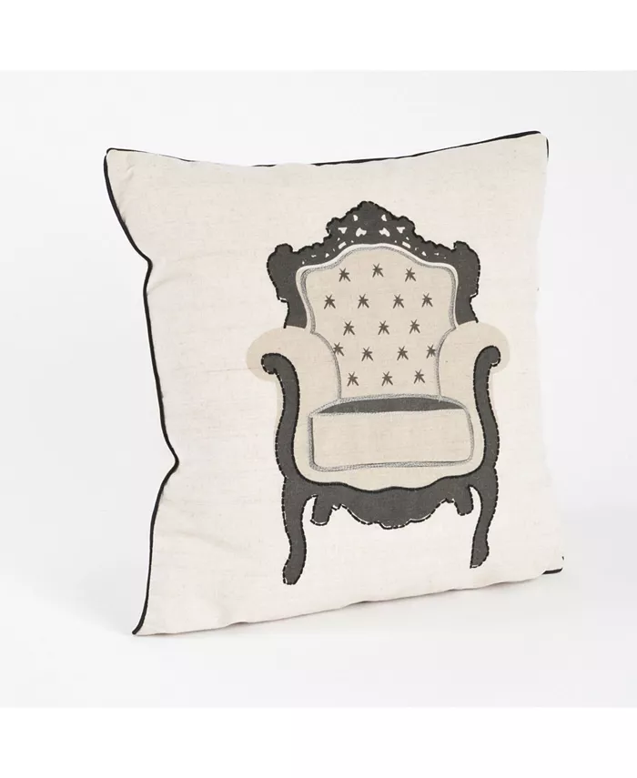 Saro Lifestyle Armchair Decorative Pillow， 18
