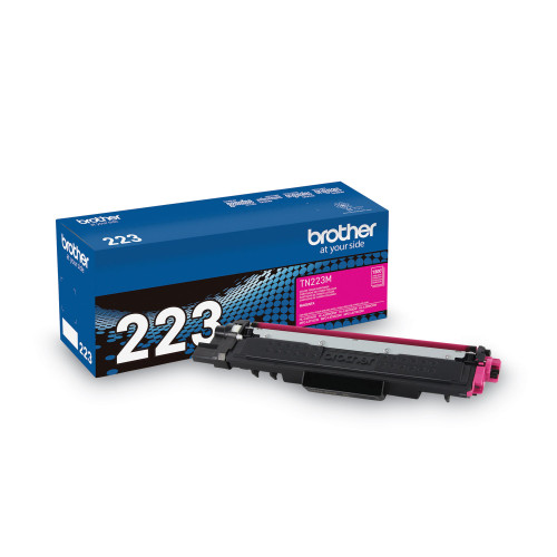 Brother TN223M Toner， 1，300 Page-Yield， Magenta - Intensery