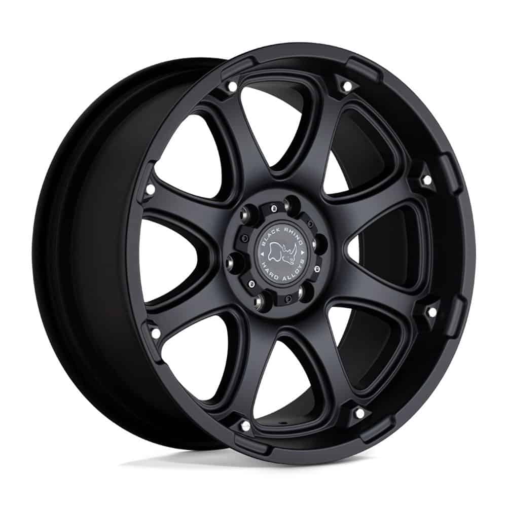 Black Rhino BLGLA 17X9 8X6.5 M-BLK 12MM - Intensery