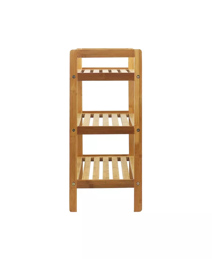 Oceanstar 3-Tier Bamboo Shoe Rack - Intensery