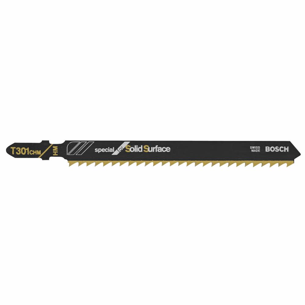 3 pc. 4-5/8 In. 8 TPI Special for Solid Surface T-Shank Jig Saw Blades - Intensery
