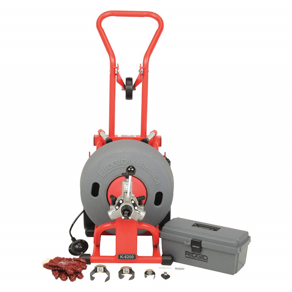 Ridgid K-6200 Drum Machine with C-24 HD Cable 93557 from Ridgid - Intensery