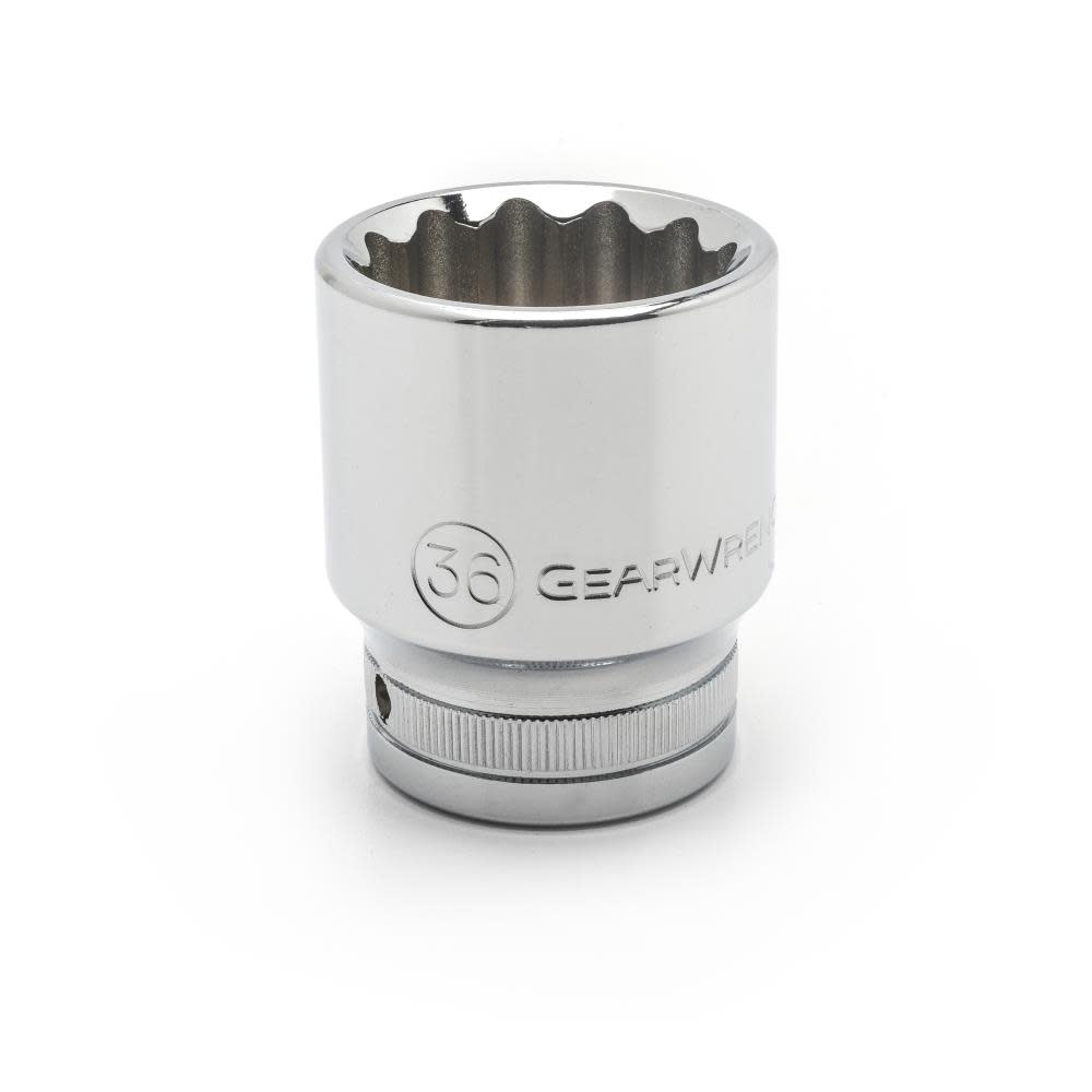 GEARWRENCH Socket 3/4 In. Drive 12 Pt 36MM 82474 from GEARWRENCH - Intensery
