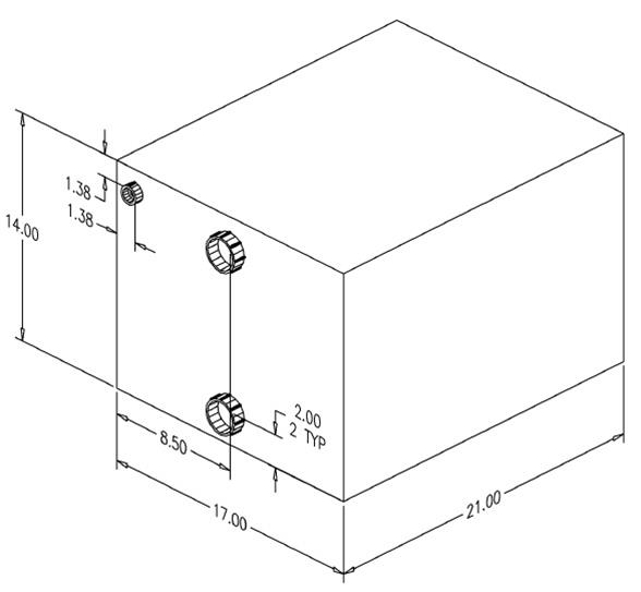 Moeller 41220 Moeller Marine Waste Tanks - Intensery