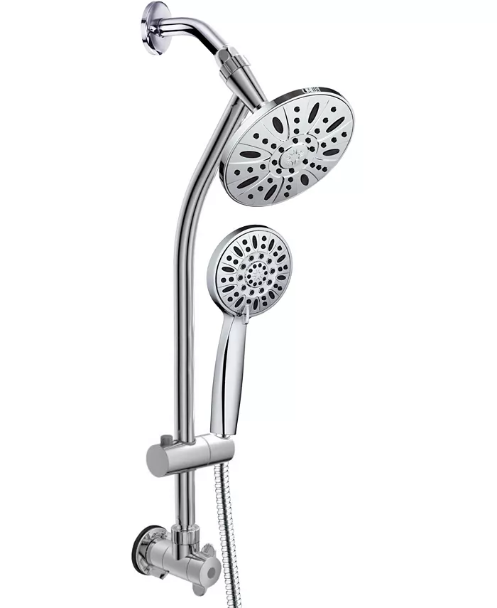 Aquadance 28-inch Drill-Free Stainless Steel Slide Bar Combo - Intensery
