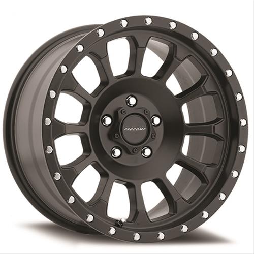 Pro Comp Wheels 5034-8983 Pro Comp Xtreme Alloys Series 5034 Rockwell Satin Black Wheels - Intensery