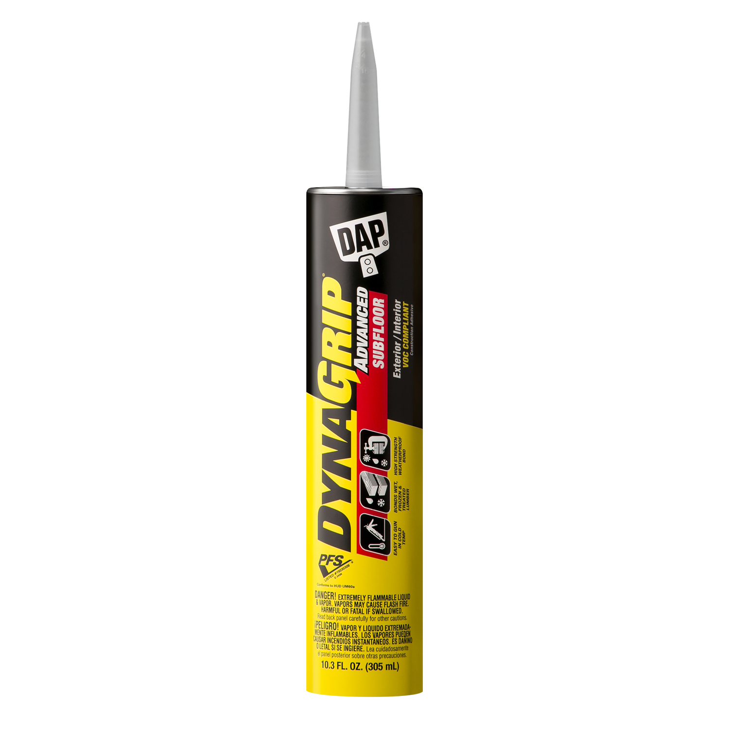 DAP Dynagrip Construction Adhesive 10.3 oz - Intensery