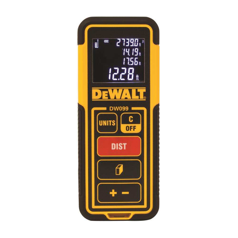 DEWALT 100Ft Laser Distance Measurer DW099E from DEWALT - Intensery