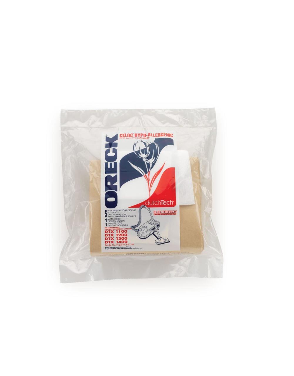 Oreck Dutchtech Canister Vacuum Cleaner Bags - Intensery