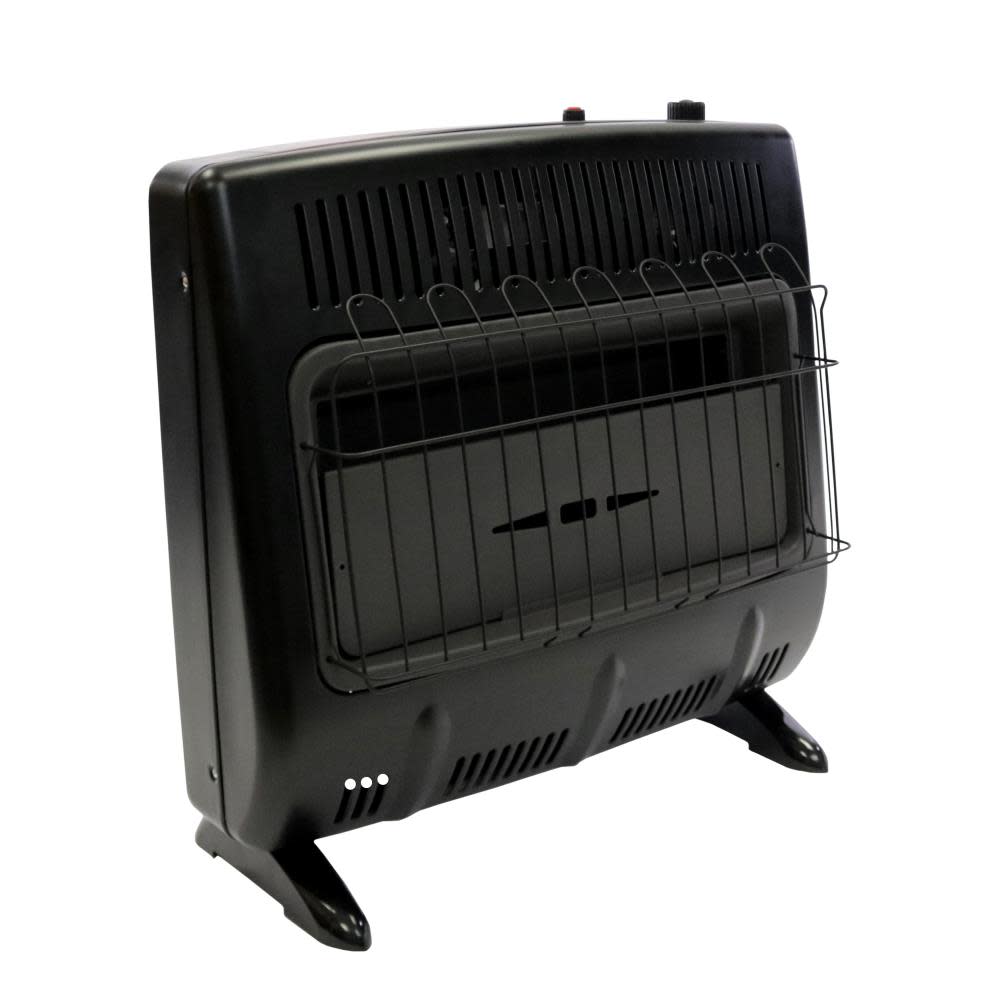 30，000 BTU Vent Free Propane Garage Heater， Black - Intensery