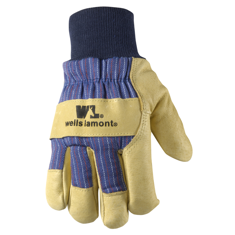 Wells Lamont Men\u0027s Cold Weather Work Gloves Tan/Blue XXL 1 pk - Intensery