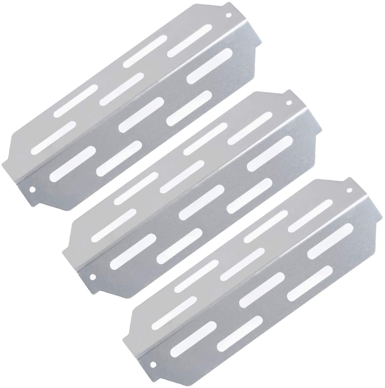 Heat Deflectors for Weber 66040, Genesis II 300 Series II E-310, II E-315, II E-330, II E-335, II S-310 Gas Grills, 17 GA Stainless Steel - Intensery