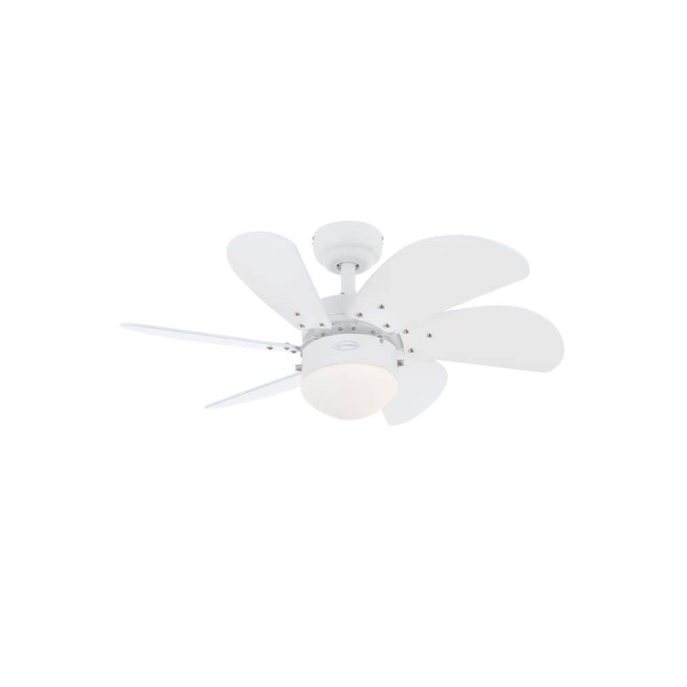 Westinghouse 30 Turbo Swirl White LED Indoor Ceiling Fan - Intensery