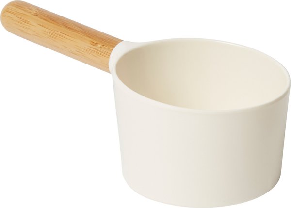 Frisco Melamine Dog and Cat Food Scoop with Bamboo Handle - Intensery