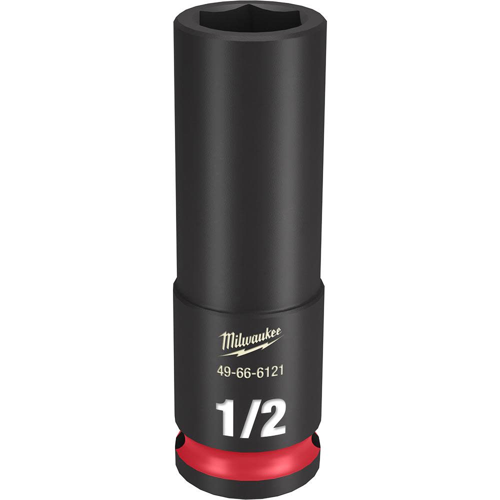 Milwaukee SHOCKWAVE™ Impact Duty™ Socket 3/8 Drive 1/2 Deep 6 Point - Intensery