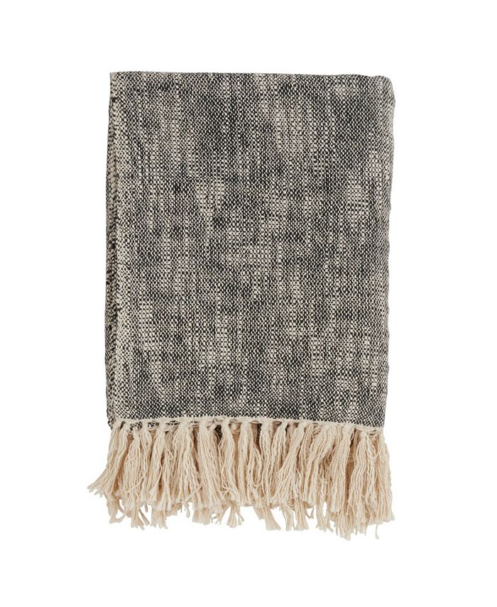 Saro Lifestyle Solid Throw - Intensery