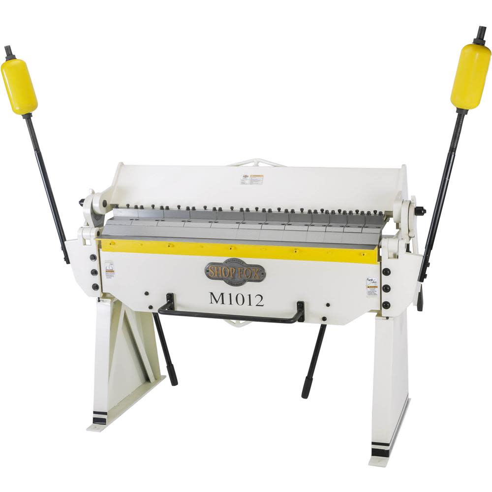Shop Fox 48 Box/Pan Brake with 25， 4， 3 Box Fingers - Intensery