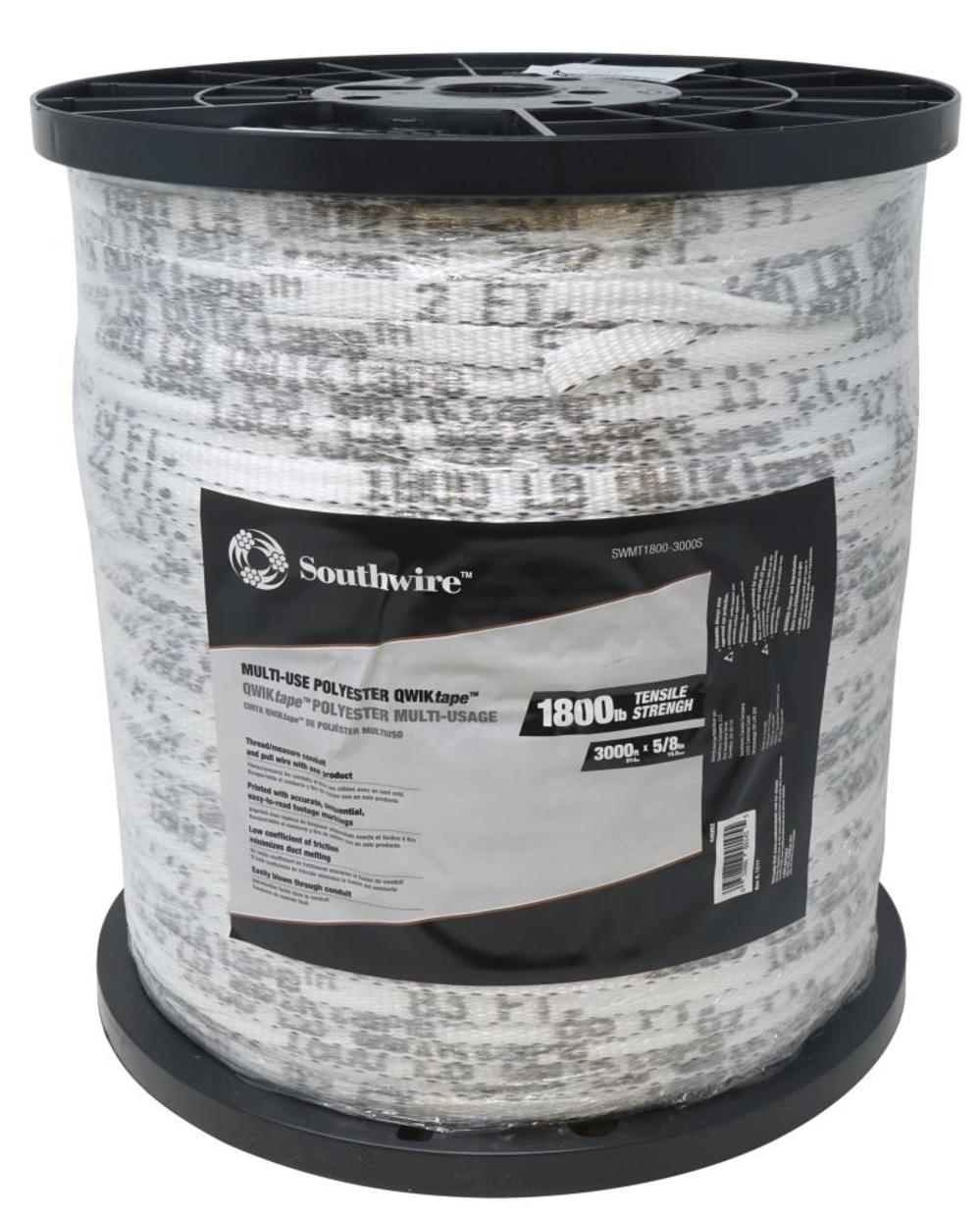 Qwiktape 1800 lb x 3000-ft Spool - Intensery