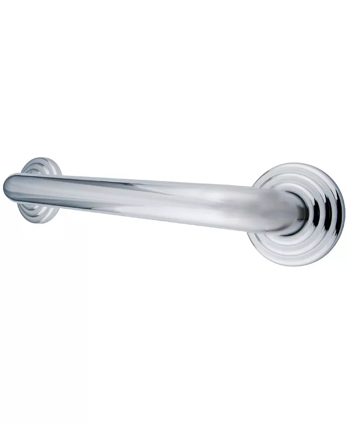 Kingston Brass Restoration 18-Inch X 1-1 4-Inch OD Decorative Grab Bar in Polished Chrome - Intensery