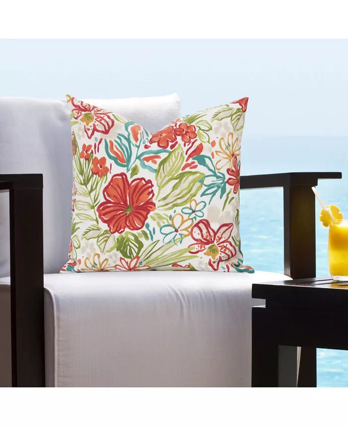 Siscovers Palm Island Indoor Outdoor Decorative Pillow， 16