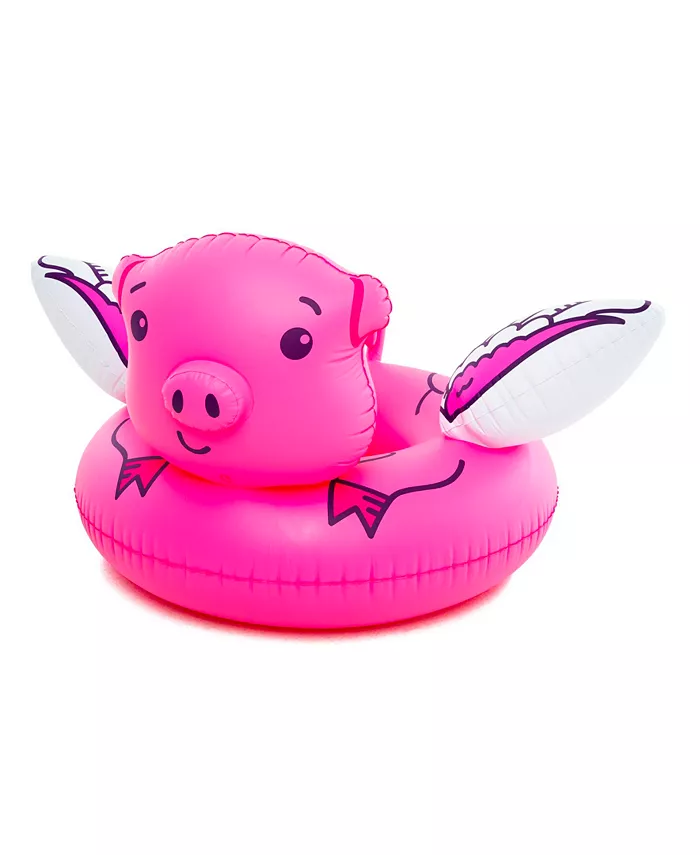 Big Mouth Inc. Flying Pig Pool Float - Intensery
